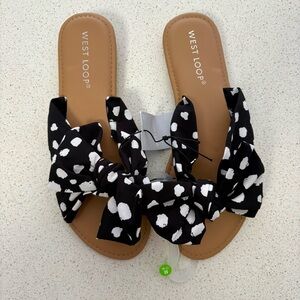 West Loop Polka Dot Sandals
